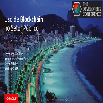 Casos de uso Setor Público para Blockchain