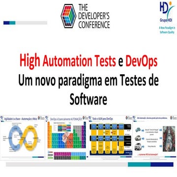 TDC2018FLN | Trilha Testes - High Automation Tests e DevOps - Um novo paradig...