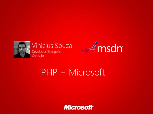 TDC 2012 SP - Trilha PHP - Quick Session