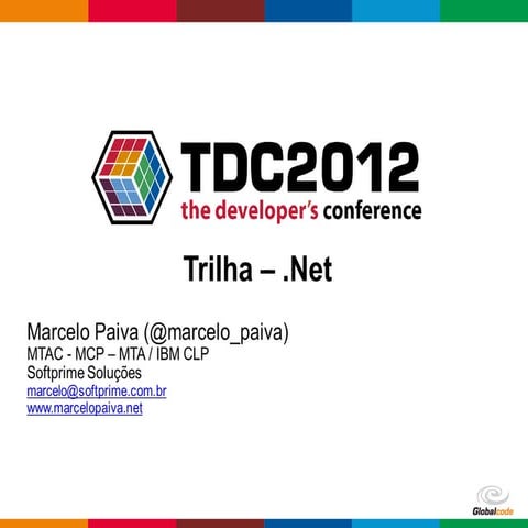 TDC 2012 Goiânia - Entity Framework 5 e OData