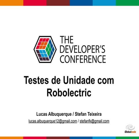 Framework de automação de teste Robotium | PPTX