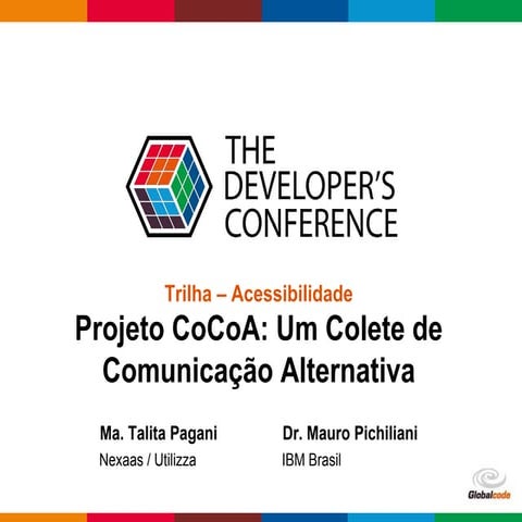 Projeto CoCoA: Um Colete de Comunicação Alternativa