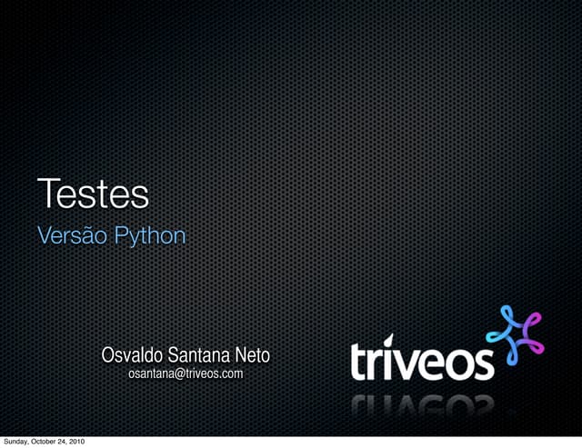 TDD com Python
