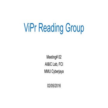 Reading group - Week 2 - Trajectory Pooled Deep-Convolutional Descriptors (TDD)