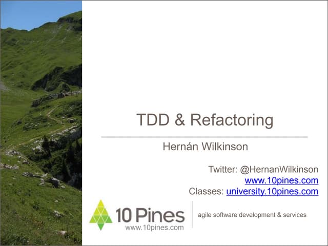 TDD & Refactoring