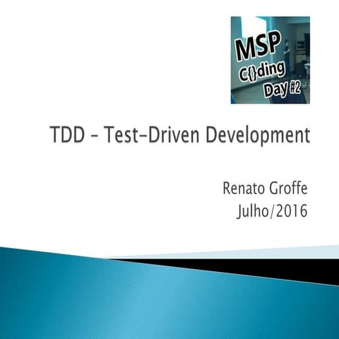 Test-Driven Development (TDD) - MSP Coding Day