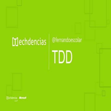 Introducción a TDD