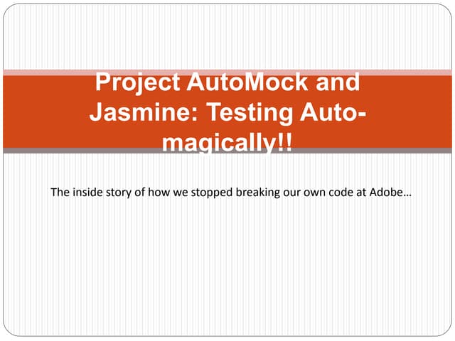 TDD Updated