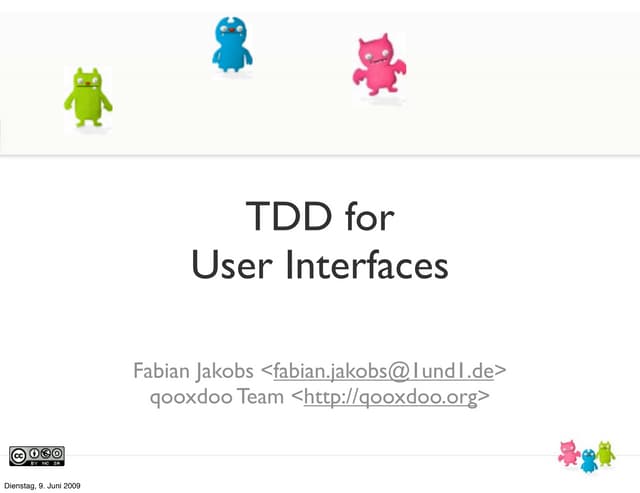 Tdd For GuIs