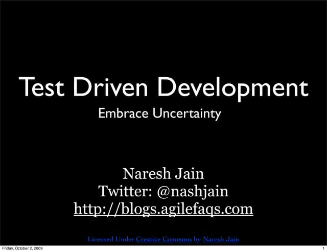TDD Overview