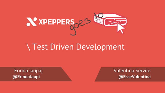 Test Driven Development SpeedRun