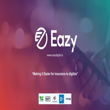 Eazy Digital - Insurtech Innovation Award 2024