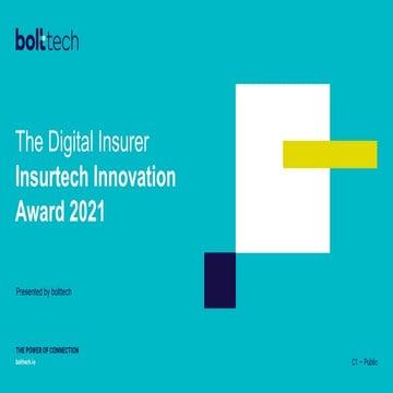 The Digital Innovation Award - bolttech