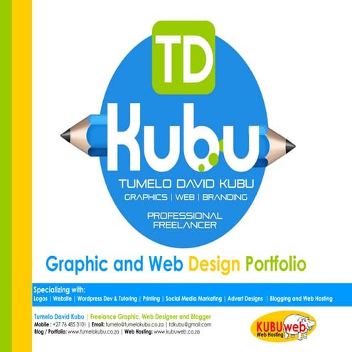 Td kubu graphic and web designer portfolio 2013