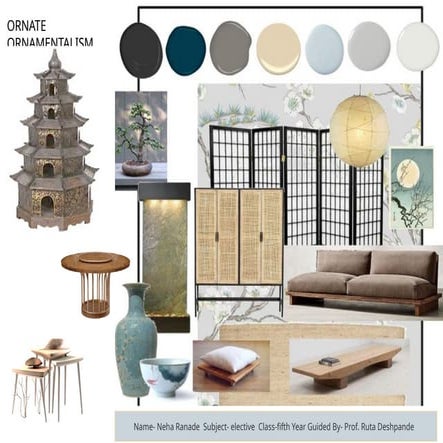 textile design and interior design, architecture, set desin | PPTX