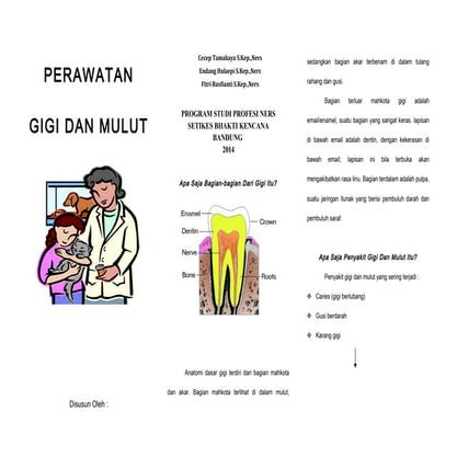 Laeflet perawatan gigi dan mulut