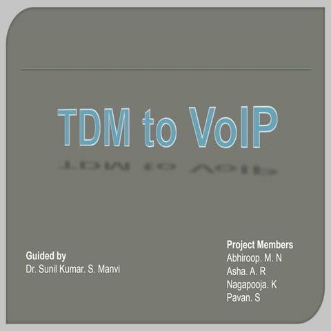 Tdm to vo ip 2