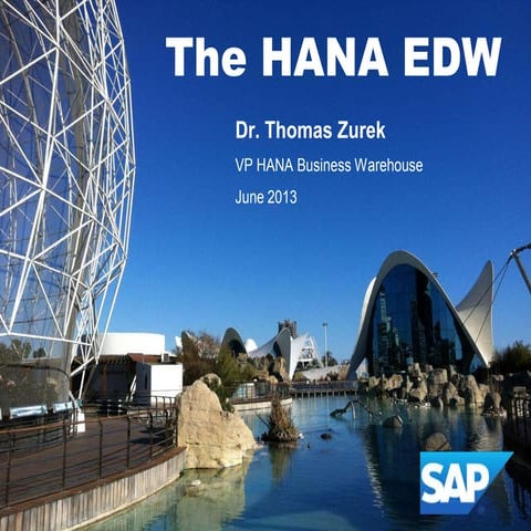 TDWI Roundtable: The HANA EDW