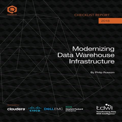 TDWI checklist 2018 - Data Warehouse Infrastructure
