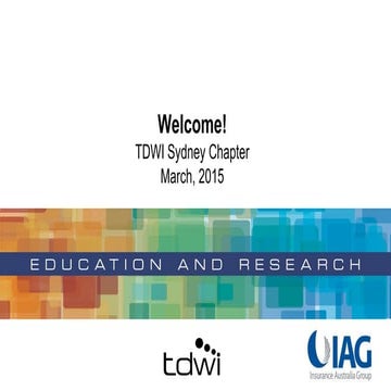 Tdwi march 2015 presentation