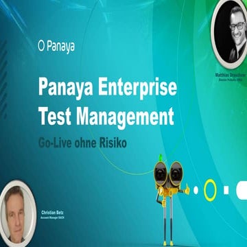 Panaya Enterprise Test Management - Go-live ohne Risiko