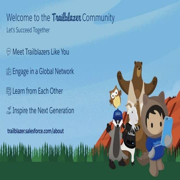 TrailheaDX GlobalGathering 2019 Presentation