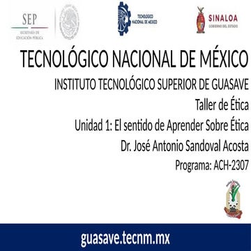 Taller de ética U1 El sentido de aprender sobre etica.pptx