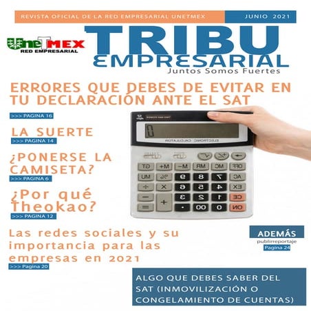 Revista Tribu Empresarial Junio 2021