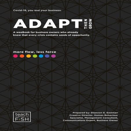 ADAPT, then grow | Covid19