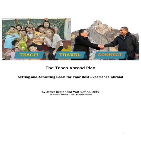 Teaching English Abroad | PPT