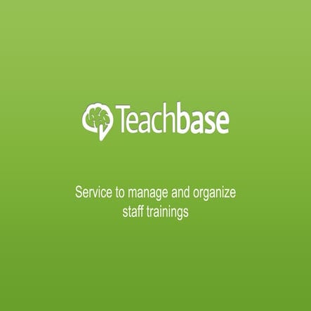 Teachbase Startup Village