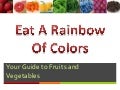 Teach children about fruits & vegetables