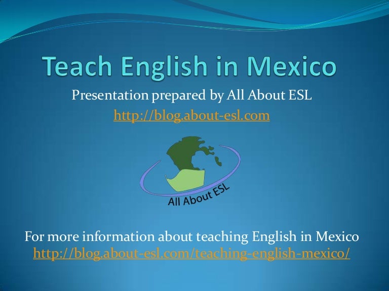 Teach English in Mexico