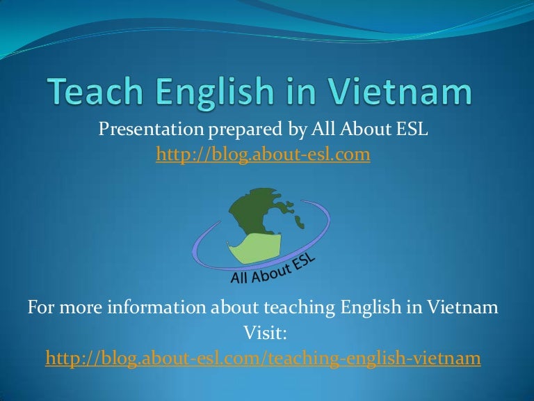 Teach English in Vietnam