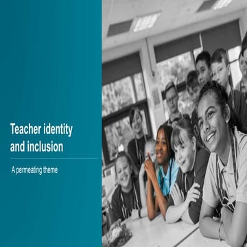 Teacher identity | PPTX
