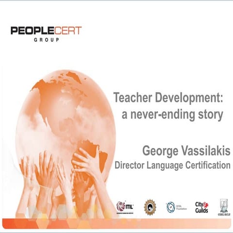 Teacher development presentation by George Vassilakis