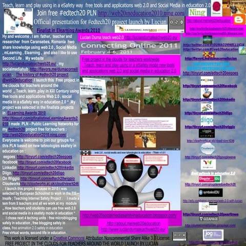 Teacher Duma Cornel Lucian Romania present #edtech20 project  in  connecting ...