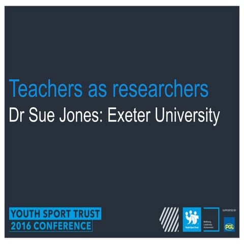 2016 Conference - Teachers as researchers