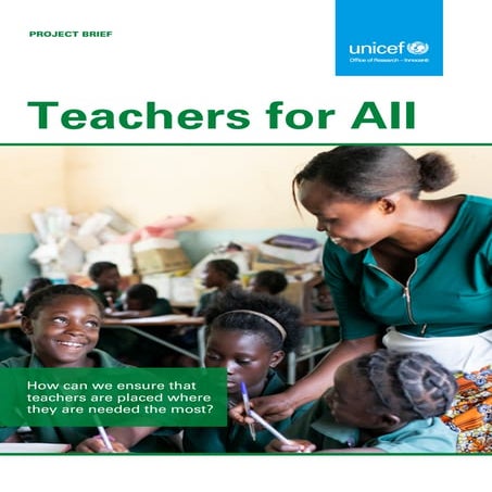 Teachers for All - Project Brief