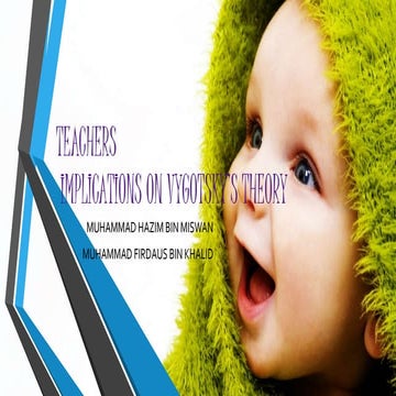 Teachers implications on vygotsky theory