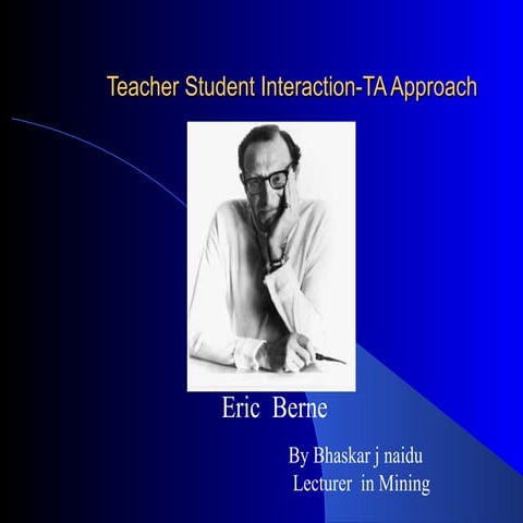 Teacher student interaction ta approach new