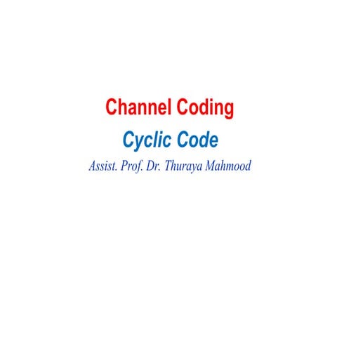 Understanding Reed-Solomon code | PDF