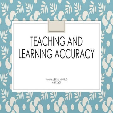 Teaching-and-Learning-Accuracy-report englis 1.pptx