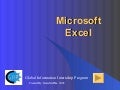 Teaching Excel