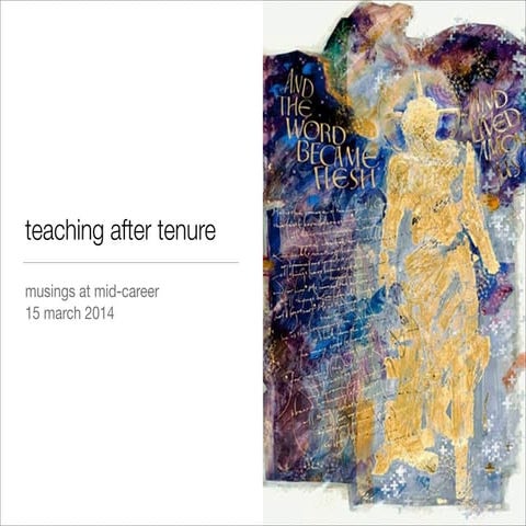 TeachingAfterTenure