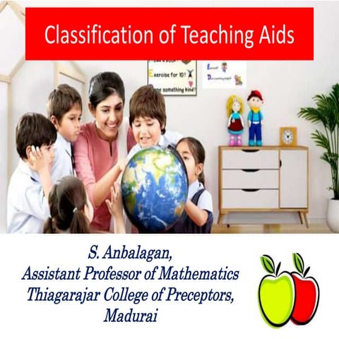 CLASSIFICATION OF TEACHING AIDS