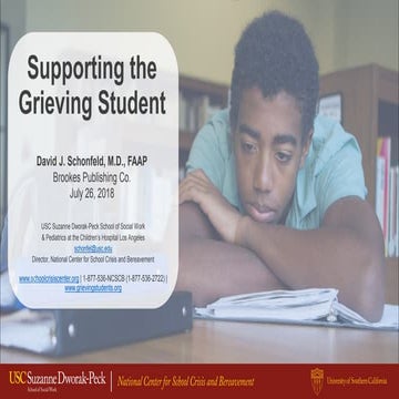 Supporting the Grieving Student