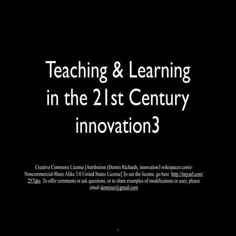 Teaching And Learning In The 21st Century Ss