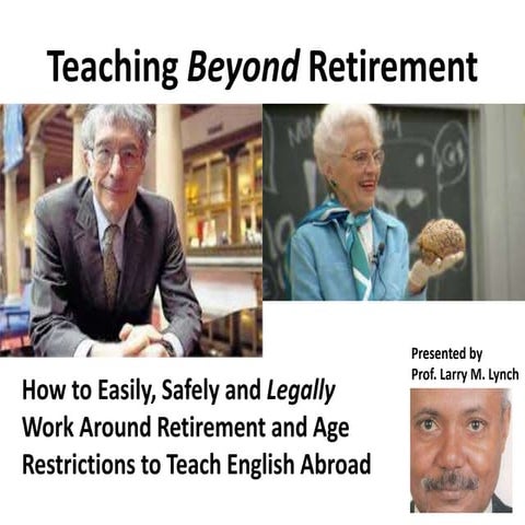 English Language Teaching Beyond Retirement