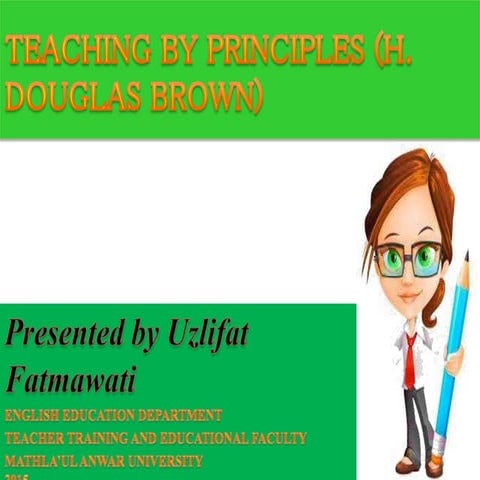 Teaching by principles :) (h